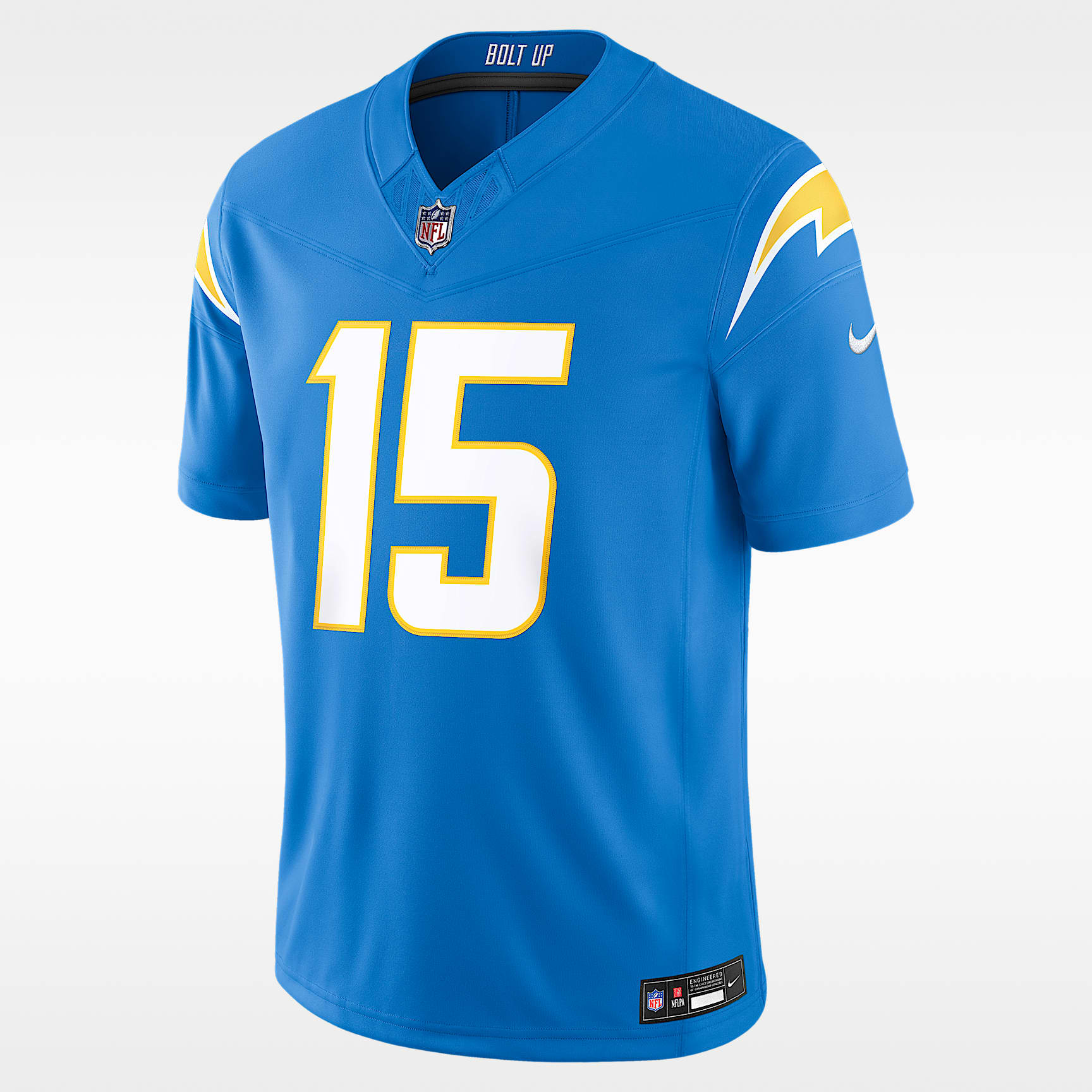 NIKE フットボールウェア　L Ladd McConkey Los Angeles Chargers Men's Nike Dri-FIT NFL Stitched